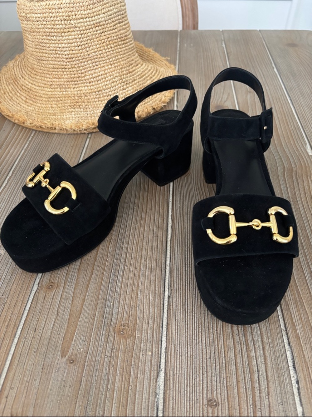 NWT Jeffrey Campbell Horse Bit Platforms